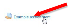 Click assignment name