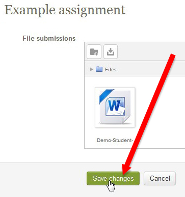 Click "Save changes"